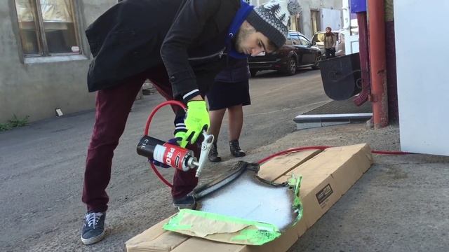 Антикоррозионная обработка автомобиля на примере крыла смотреть онлайн