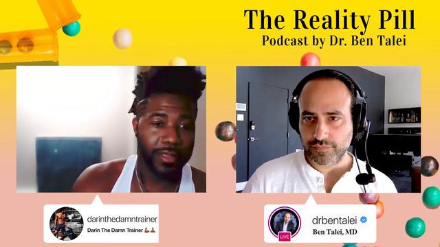 Darin the Damn Trainer - The Biggest Loser & Training for Weight Loss | The Reality Pill Dr. Talei смотреть онлайн