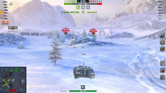 WoT Blitz ☆ E25 Easiest Ace? смотреть онлайн