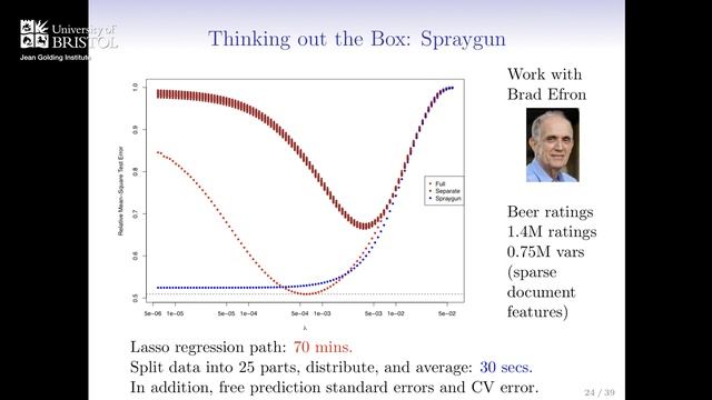 Statistical learning with big data. A talk by Trevor Hastie смотреть онлайн