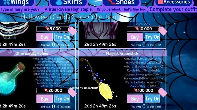 Royalloween ОБНОВА Halloween Set в Royale High! Как получить 5 СУНДУКОВ? смотреть онлайн