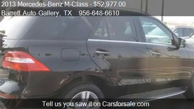 2013 Mercedes-Benz M-Class ML350 BlueTEC AWD 4MATIC 4dr SUV смотреть онлайн