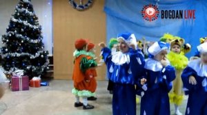 Танец детей 3 лет на песню «Кап, кап, кап, дождик пошел» тучка