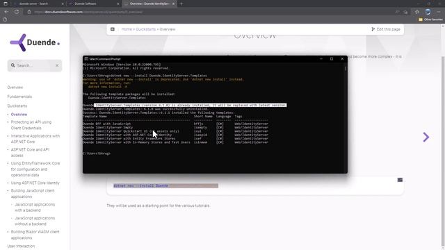 02 Duende Identity Server в ASP.NET, шаблоны в Identity Server и создание проекта с Identity Serve смотреть онлайн