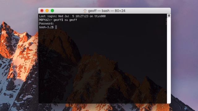 How to Switch to an Admin User in Terminal to Run Sudo Commands on a Mac смотреть онлайн
