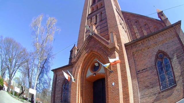 Покатушки на велосипеде. Польша. Эльблонг. смотреть онлайн