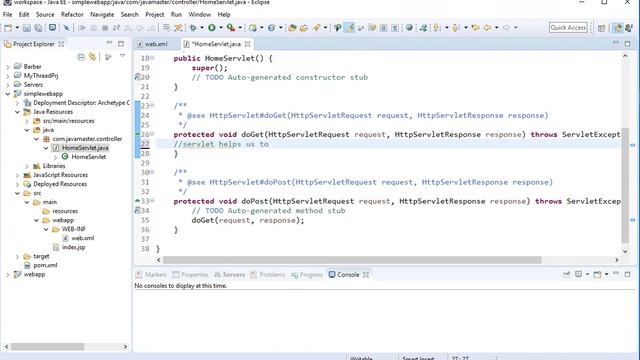 Simple web app on java - part 1. Простой сайт на Java смотреть онлайн
