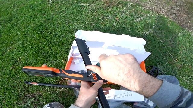 Разопаковане и включване на металотърсач Quest PRO смотреть онлайн