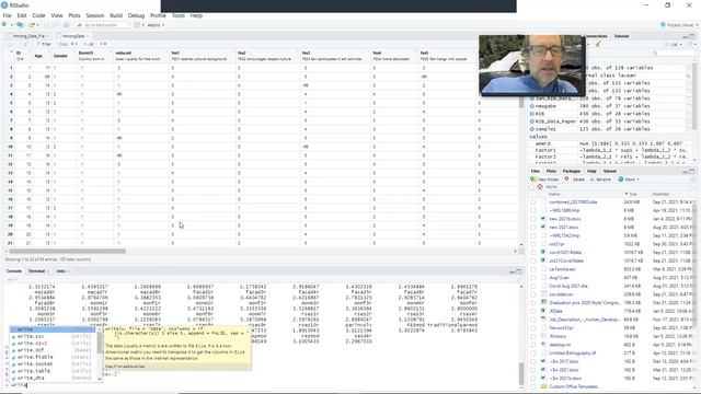 Convert SAV To CSV For Mplus Using RStudio
