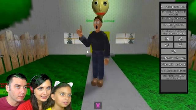 Roblox БАЛДИ КУПАЕТСЯ ЗЛОЙ УЧИТЕЛЬ БАЛДИ в Baldi's basics Roblox Baldi в Реальной ЖИЗНИ Валеришка смотреть онлайн