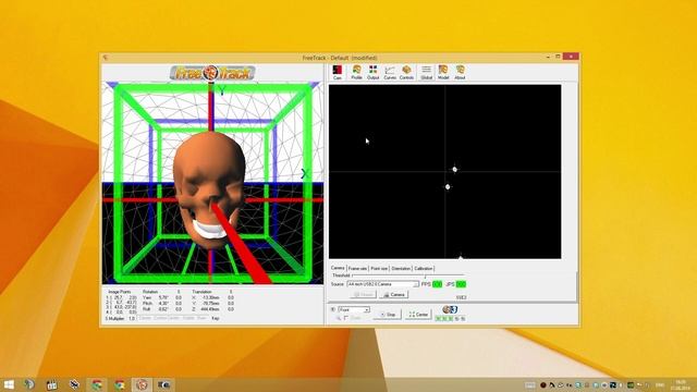 Настройка программы FreeTrack 2.2