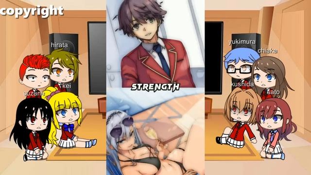 CLASSROOM OF THE ELITE (CLASS D) React to ayanokoji||Part 3|| смотреть онлайн