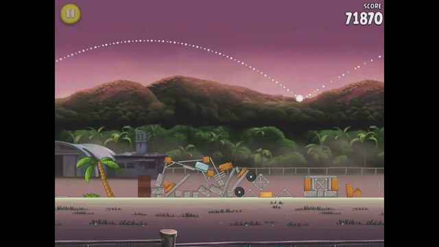 Angry Birds Rio Level 11 (9-11) Airfield Chase 3 Star Walkthrough смотреть онлайн