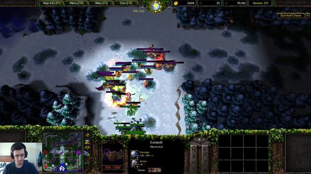 Warcraft 3 Reforged: Survival Chaos 3.9 #84 - The Classic Undead with Hero Items! смотреть онлайн