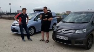 HONDA FREED SPIKE Гибрид vs Бензин