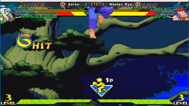 Marvel Super Heroes vs Street Fighter daren vs Master_Ryu смотреть онлайн