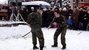 Казачий рукопашный бой - Жесть!