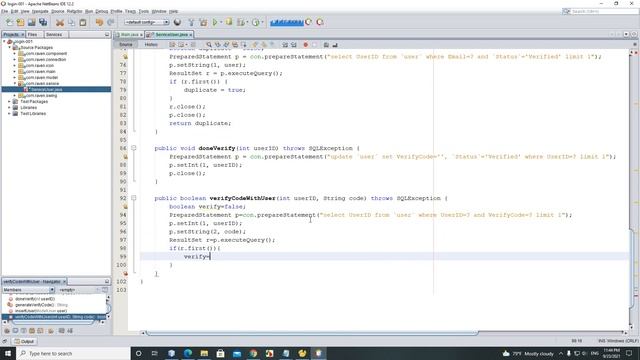 Java Swing UI Design - Register and Verify Code With Email (Part 3) смотреть онлайн