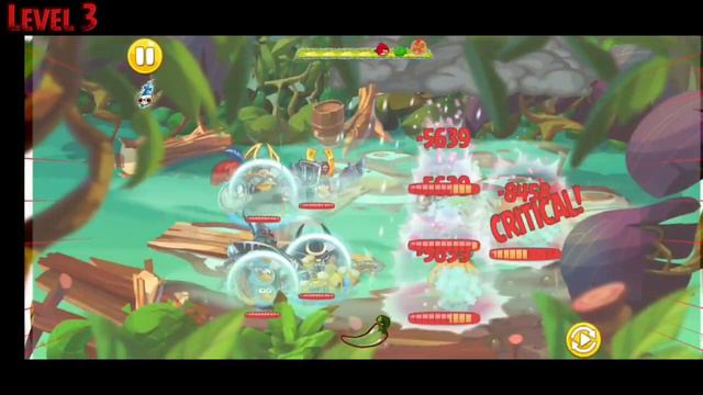 Annihilating Whispering Tunnels in Angry Birds Epic! смотреть онлайн