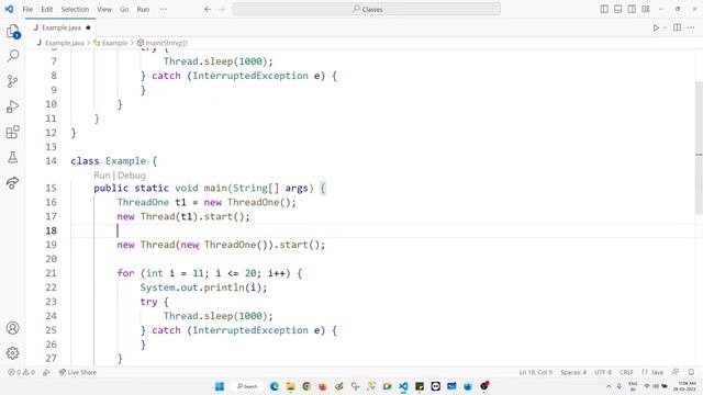 Java File Handling and Multi-Threading (Core Java Class 20) смотреть онлайн