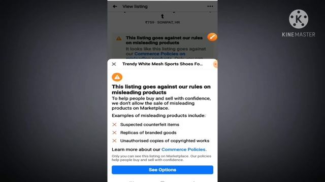 The Listing Goes Against Our Rules On Misleading Products Of Facebook Marketplace Problem Bangla смотреть онлайн