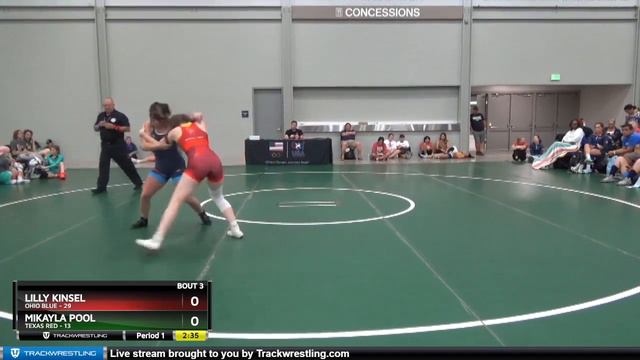 138 Lbs Round 1 (8 Team) - Lilly Kinsel, Ohio Blue Vs Mikayla Pool, Texas Red 63cb смотреть онлайн