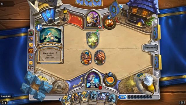 Hearthstone BETA [Lets Play] Jaina vs Anduin[AI] - Round 1 [First Impressions/Thoughts] смотреть онлайн