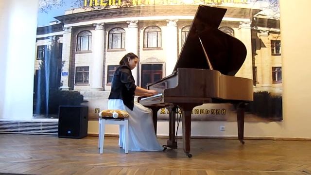 Иоганн Себастьян Бах "Сюита до-минор" - Эллина Сумченко (фортепиано) смотреть онлайн