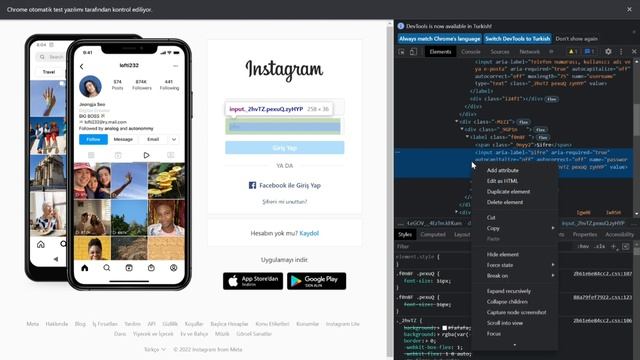 python selenium ile 10dk da instagram otomatik giriş смотреть онлайн