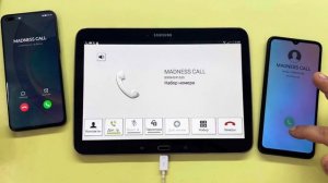 Incoming Call Xiaomi Redmi 9C NFC Samsung Galaxy Tab3, Outgoing Dual Call Honor 50Lite/ MADNESS Cal