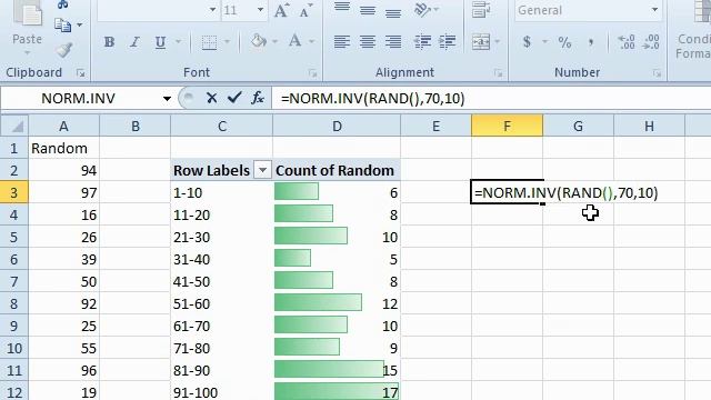 Excel - Random Around Mean and Standard Deviation: Episode 1507 смотреть онлайн
