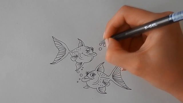 Как нарисовать ЗНАК ЗОДИАКА РЫБЫ/342/How to draw ZODIAC SIGN PISCES #simpledrawing смотреть онлайн