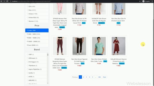 Product Filter in PHP using Vanilla JavaScript, Bootstrap 5 & MySQL - Introduction - 1 смотреть онлайн
