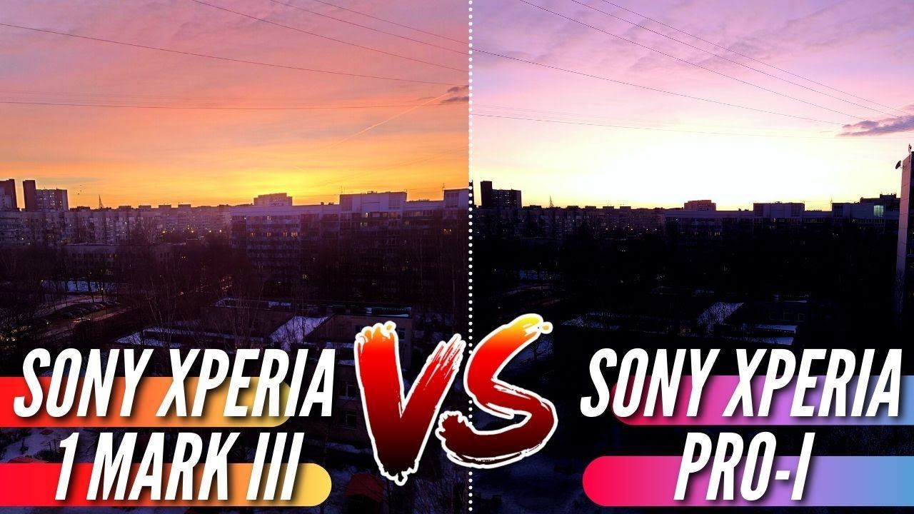 Вы Удивитесь SONY XPERIA PRO-I Vs SONY XPERIA 1 MARK III. Большое сравнение камер