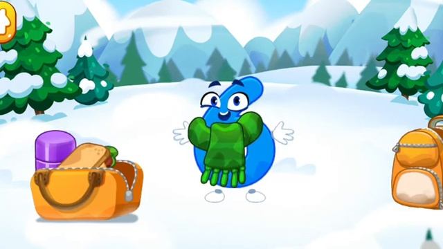 Number flow a day 1 to 12 _ 1 number blow in the river_ kids learning rhymes game смотреть онлайн