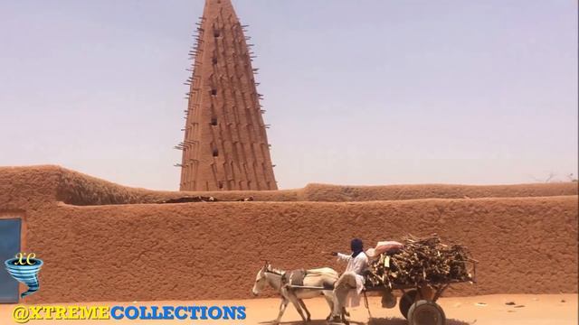 Agadez Grande Mosquee in Agadez, Niger смотреть онлайн