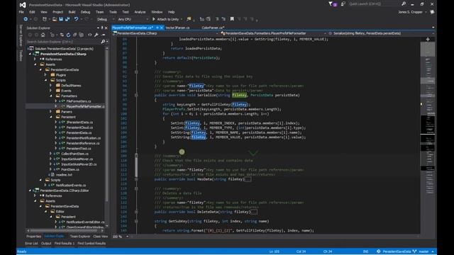 Persistent Save Data - API Access Formatters смотреть онлайн
