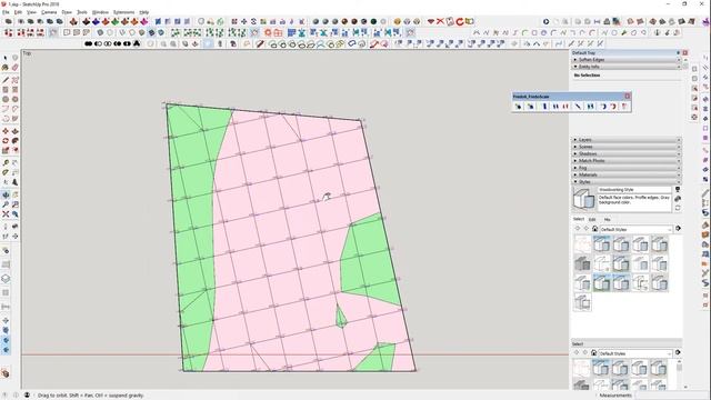 Картограмма земляных работ в Sketchup.Тест плагина # 2 смотреть онлайн