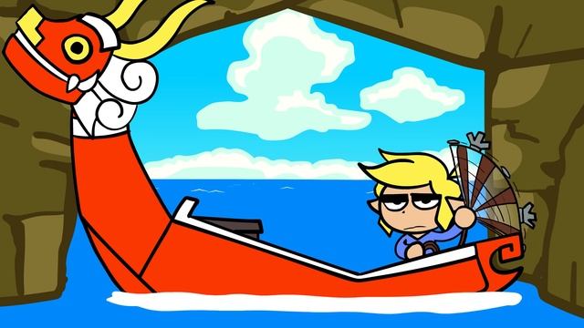 A TOTALLY LEGIT Wind Waker Speedrun Cartoon (WORLD RECORD) смотреть онлайн