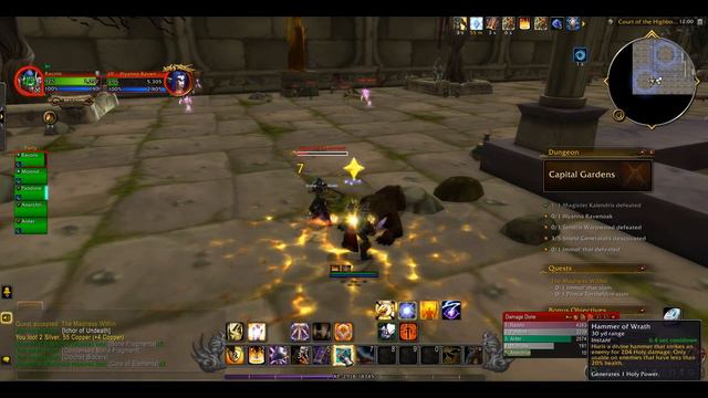 Dungeon Dire Maul (Capital Gardens) | Feralas | WoW World of Warcraft смотреть онлайн