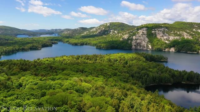 Canada 4K - Scenic Relaxation Film With Calming Music смотреть онлайн