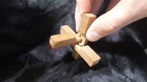 Сборка головоломки двойной Крест 3D (головоломка адмирала Макарова)