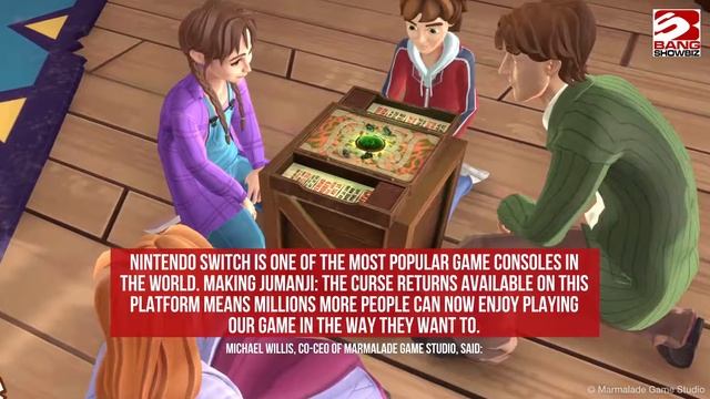 JUMANJI: The Curse Returns available on Nintendo Switch смотреть онлайн