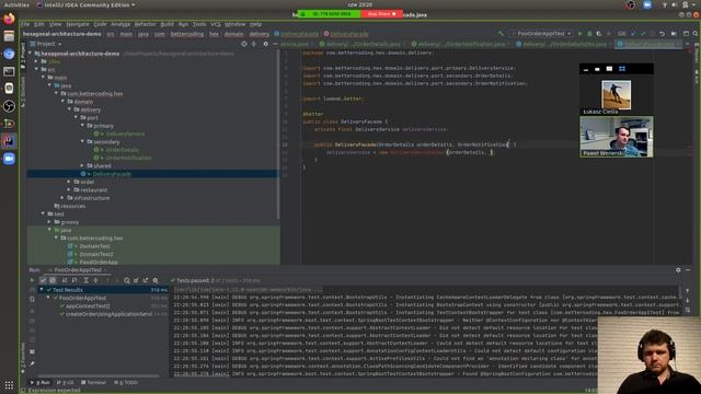 Hexagonal Architecture - Writing real domain example in Java & Spring #5 смотреть онлайн
