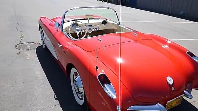 1956 Corvette resto mod смотреть онлайн
