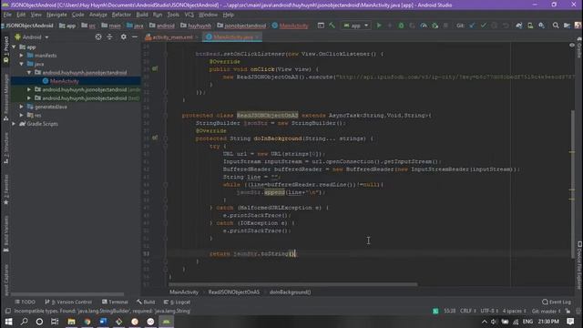 [Android Tutorial] Chapter 54: JSON Object Android смотреть онлайн