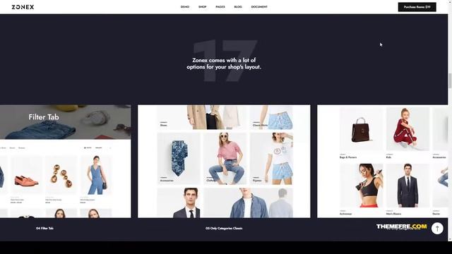 Zonex - Fashion WooCommerce WordPress Theme minimal 12 Asahina смотреть онлайн