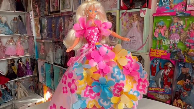 Barbie Blossom Beauty doll 1996 . Barbie collection. смотреть онлайн