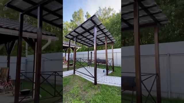 Мангальная зона под заказ по индивидуальным размерам.