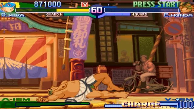 Street Fighter Alpha 3: R. Mika Playthrough смотреть онлайн